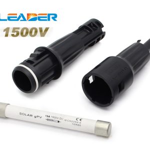 Jack nối MC4 1500V DC có cầu chì 15A, 20A,30A