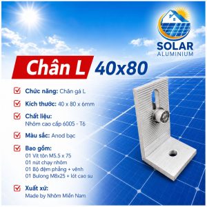 Chân L40x80