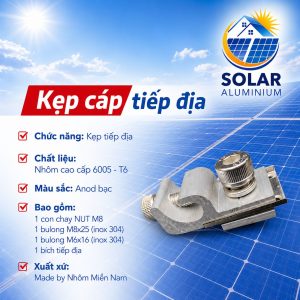 Kẹp cáp tiếp địa