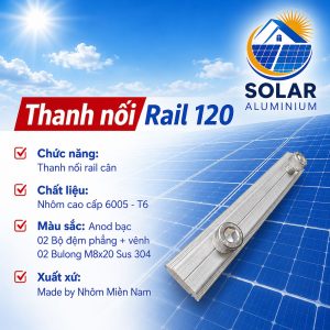 Thanh nối Rail 120