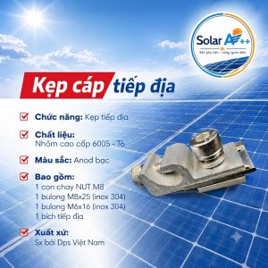 Kẹp cáp tiếp địa